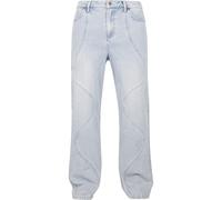 Bequeme Jeans KARL KANI "Karl Kani Herren", Herren, Gr. 28, Normalgrößen, bleached blau, 85% Baumwolle, 15% Polyester, Jeans (27181221-28) bleached blau