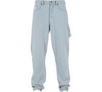 Bequeme Jeans KARL KANI "Karl Kani Herren", Herren, Gr. 34, Normalgrößen, bleached blau, 100% Baumwolle, unifarben, normal, Jeans (72037832-34) bleached blau