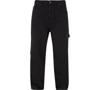 Bequeme Jeans KARL KANI "Karl Kani Herren KK Retro Baggy Denim Pants", Herren, Gr. 28, Normalgrößen, schwarzwashed, 100% Baumwolle, unifarben, Jeans (13973945-28) schwarzwashed
