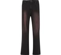 Bequeme Jeans KARL KANI "Karl Kani KK Color Spray Denim", Herren, Gr. 32, Normalgrößen, schwarz, 100% Baumwolle, normal, Jeans (31668534-32) schwarz