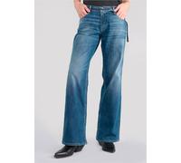 Le Temps des Cerises Jeans Lauryn Jab Flare Damen Bootcut 100% Baumwolle Blau Gr. 30