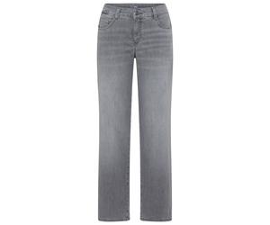 Bequeme Jeans MAC "Gracia", Damen, Gr. 38, Länge 30, grau (carbon grau used), Denim/Jeans, Obermaterial: 88% Baumwolle, 9% Polyester, 3% Elasthan, unifarben, comfort fit knöchellang, Jeans, Topseller