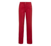 Bequeme Jeans MAC "Gracia", Damen, Gr. 38, Länge 32, rot (marsala ppt), Denim/Jeans, Obermaterial: 95% Baumwolle, 3% Polyester, 2% Elasthan, comfort fit knöchellang, Jeans, Passform feminine fit (7837