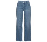 Bequeme Jeans MAC "Gracia", Herren, Gr. 38, Länge 32, blau (winter baby blau), Denim/Jeans, Obermaterial: 91% Baumwolle, 7% Elastomultiester, 2% Elasthan, unifarben, comfort fit knöchellang, Jeans (69