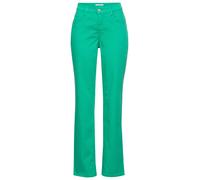 Bequeme Jeans MAC "Stella", Damen, Gr. 44, Länge 34, grün (bright grün), Denim/Jeans, Obermaterial: 91% Baumwolle, 7% Elastomultiester, 2% Elasthan, comfort fit knöchellang, Jeans, Gerader Beinverlauf