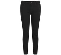 Bequeme Jeans OXMO "Jeans Hose OXIrabella", Damen, Gr. 27, Länge 32, schwarz, Obermaterial: 98% Baumwolle CO. 2% Elasthan EL., Jeans (44581000-27) schwarz