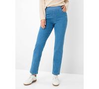 Bequeme Jeans RAPHAELA BY BRAX "Style CARINA", Damen, Gr. 38, Normalgrößen, blau, Denim/Jeans, 93% Baumwolle, 5% Elastomultiester, 2% Elasthan, Jeans (40493739-38) blau