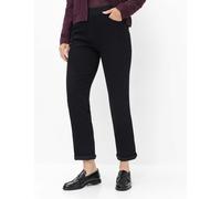 Bequeme Jeans RAPHAELA BY BRAX "Style CARINA", Damen, Gr. 38K (19), Kurzgrößen, schwarz, Denim/Jeans, 93% Baumwolle, 5% Elastomultiester, 2% Elasthan, Jeans (70592831-19) schwarz