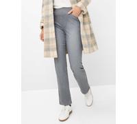 Bequeme Jeans RAPHAELA BY BRAX "Style CARINA", Damen, Gr. 46, Normalgrößen, grau, Denim/Jeans, 93% Baumwolle, 5% Elastomultiester, 2% Elasthan, Jeans (91525059-46) grau