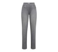 Bequeme Jeans RAPHAELA BY BRAX "Style CARINA", Damen, Gr. 50, Normalgrößen, grau, Denim/Jeans, 93% Baumwolle, 5% Elastomultiester, 2% Elasthan, Jeans (91525059-50) grau