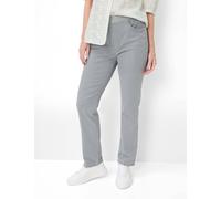 Bequeme Jeans RAPHAELA BY BRAX "Style CARINA FUN", Damen, Gr. 48, Normalgrößen, hellgrau, Denim/Jeans, 50% Baumwolle, 40% Lyocell, 7% Elastomultiester, 3% Elasthan, Jeans (87532844-48) hellgrau