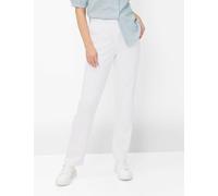 Bequeme Jeans RAPHAELA BY BRAX "Style CARINA FUN", Herren, Gr. 48K (24), Kurzgrößen, weiß, Denim/Jeans, 54% Baumwolle, 37% Lyocell, 6% Elastomultiester, 3% Elasthan, Jeans (33904639-24) weiß