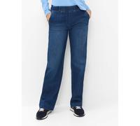 Bequeme Jeans RAPHAELA BY BRAX "Style PAM FLARED", Damen, Gr. 38, Normalgrößen, blau (jeans), Denim/Jeans, 77% Baumwolle, 13% Lyocell, 7% Elastomultiester, 3% Elasthan, Jeans (35356360-38) jeans
