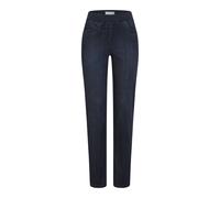 Bequeme Jeans RAPHAELA BY BRAX "Style PAMINA FUN", Damen, Gr. 44, Normalgrößen, dunkelblau, Denim/Jeans, 50% Baumwolle, 40% Lyocell, 7% Elastomultiester, 3% Elasthan, slim fit, Jeans (44261548-44) dun