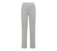 Bequeme Jeans RAPHAELA BY BRAX "Style PAMINA FUN", Damen, Gr. 46K (23), Kurzgrößen, grau, Denim/Jeans, 50% Baumwolle, 40% Lyocell, 7% Elastomultiester, 3% Elasthan, slim fit, Jeans (52290140-23) grau