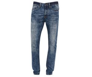 Bequeme Jeans SOUTHPOLE "Southpole Herren Stretch Signature Denim", Herren, Gr. 38/32, Länge 32, midsand blau, 73% Baumwolle, 25% Polyester, 2% Elasthan, Jeans (30305700-38) midsand blau