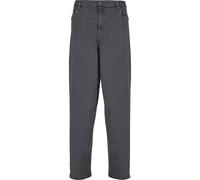 Bequeme Jeans URBAN CLASSICS "Urban Classics 90´s Heavy Denim Pants", Herren, Gr. 33, Normalgrößen, grau (magnet), 99% Baumwolle, 1% Elasthan, unifarben, Hosen (76397905-33) magnet