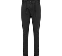 Bequeme Jeans URBAN CLASSICS "Urban Classics Antifit Denim", Herren, Gr. 40, Normalgrößen, schwarz (schwarzwashed), 98% Baumwolle, 2% Elasthan, unifarben, Jeans (17619457-40) schwarzwashed