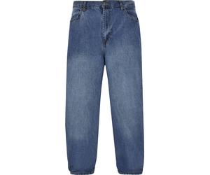 Bequeme Jeans URBAN CLASSICS "Urban Classics Herren 90‘s Jeans", Damen, Gr. 32, Normalgrößen, midtiefblau, 100% Baumwolle, unifarben, Jeans (71379812-32) midtiefblau