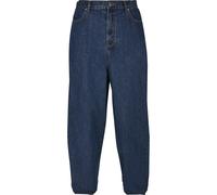 Bequeme Jeans URBAN CLASSICS "Urban Classics Herren 90‘s Jeans", Herren, Gr. 30, Normalgrößen, blau (midindigo washed), 100% Baumwolle, unifarben, Jeans (48272411-30) midindigo washed