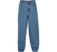 Bequeme Jeans URBAN CLASSICS "Urban Classics Herren 90‘s Jeans", Herren, Gr. 38, Normalgrößen, light blau washed, 100% Baumwolle, unifarben, Jeans (76165523-38) light blau washed