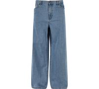 Bequeme Jeans URBAN CLASSICS "Urban Classics Herren 90's Loose Jeans", Herren, Gr. 36, Normalgrößen, light blau washed, 100% Baumwolle, unifarben, Jeans (95444557-36) light blau washed