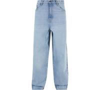 Bequeme Jeans URBAN CLASSICS "Urban Classics Herren Heavy Ounce Baggy Fit Jeans", Herren, Gr. 32, Normalgrößen, new light blau washed, 100% Baumwolle, unifarben, Jeans (51778109-32) new light blau was