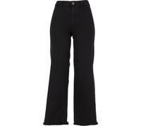 Bequeme Jeans URBAN CLASSICS "Urban Classics Ladies Relaxed Straight Fit Denim", Damen, Gr. 29, Normalgrößen, schwarz, 98% Baumwolle, 2% Elasthan, unifarben, Jeans (23249060-29) schwarz