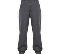 Bequeme Jeans URBAN CLASSICS "Urban Classics Straight Fit Denim", Herren, Gr. 32, Normalgrößen, grau (magnet), 100% Baumwolle, unifarben, normal, Jeans (31485569-32) magnet