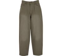 Bequeme Jeans URBAN CLASSICS "Urban Classics Tapered Heavy Ounce Baggy Jeans", Herren, Gr. 36, Normalgrößen, braun (paleolive), 100% Baumwolle, unifarben, Jeans (96274825-36) paleolive