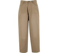 Bequeme Jeans URBAN CLASSICS "Urban Classics Tapered Heavy Ounce Baggy Jeans", Herren, Gr. 38, Normalgrößen, unionbeige, 100% Baumwolle, unifarben, Jeans (96217916-38) unionbeige