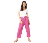 bequeme KangaROOS Damen Jogginghose mit seitlichen Eingrifftaschen Culotte Baumwoll-Hose 7632891 Pink L