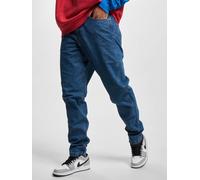 bequeme Karl Kani Herren Jeans Reißverschluss Taschen mit Baumwolle Blau 28