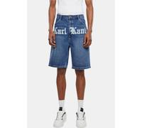 bequeme Karl Kani Herren Shorts mit Baumwolle Blau 40