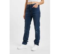 bequeme LEVI´S Damen Jeans Straight Fit Stretch mit Baumwolle Blau 30/32