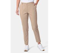 Bequeme Satinhose LOUISA COMFORT+ braun 44 lang