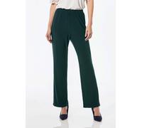 Schlupfhose GOLDNER "Bequeme Slinky-Hose mit Schlupfbund", Damen, Gr. 44, N-Gr, grün (smaragd), Obermaterial: 95% Polyester PES. 5% Elasthan EL., Hosen Schlupfhose (31651614-44) smaragd