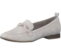 Tamaris Comfort Slipper Leder Taupe