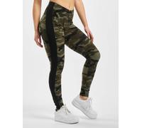 bequeme Urban Classics Damen Hose Stretch 170 g/m² Camouflage XXL