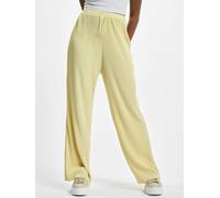 bequeme Urban Classics Damen Jeans Kordelzug 105 g/m² Pastell-Gelb XL
