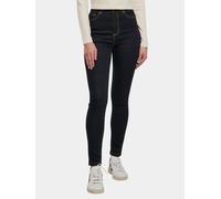 Urban Classics Women's Ladies Organic High Waist Skinny Jeans Pants, darkblue raw, 26