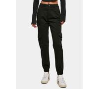 Urban Classics Damen Cargo-Hose Cotton Twill Utility Pants 98% Baumwolle Gr. 28 Braun