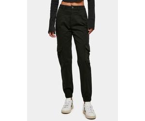 bequeme URBAN CLASSICS Damen Jeans Stretch Taschen 320 g/m² mit Baumwolle Schwarz 30