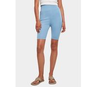 Urban Classics Damen Ladies High Waist Cycle Shorts Horizonblue-XS