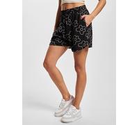 Urban Classics Damen Shorts Ladies AOP Viscose Resort Shorts blackflower XXL