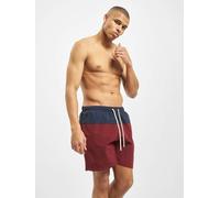 bequeme URBAN CLASSICS Herren Hose Kordelzug Reißverschluss 120 g/m² Rot/Blau XXL