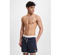Urban Classics Herren Badeshorts Retro mit Kordelzug Blau 5XL