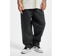 Urban Classics Hose 90‘s Jeans Black Acid Washed-36