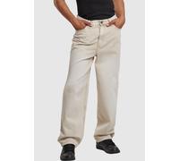 Bequeme Jeans URBAN CLASSICS "Urban Classics Herren 90‘s Jeans", Herren, Gr. 32, Normalgrößen, weiß dirty washed, 100% Baumwolle, unifarben, Jeans (69304928-32) weiß dirty washed
