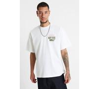 Bequeme Vans Metal Wall SS Herren T-Shirt VN000PCE-00220 Weiß S